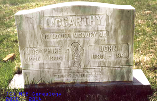 Josephine & John McCarthy