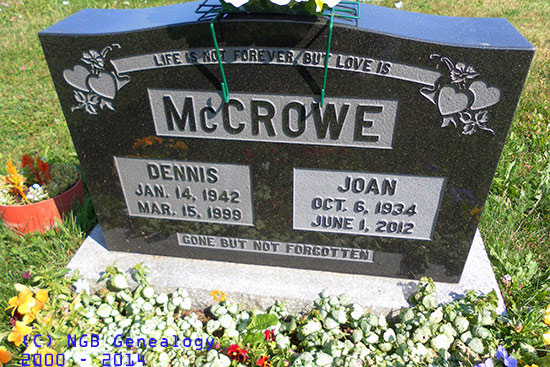 Dennis & Joan McCrowe