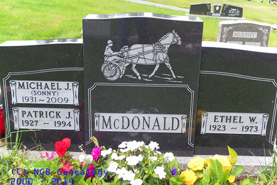 Michael J., Patrick J. & Ethel W. McDonald