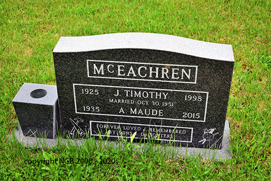 J. Timothy & A. Maude McEachern