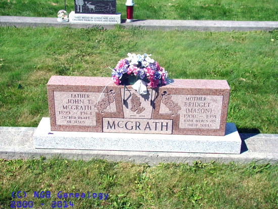 John T. and Bridget (Mason) McGrath