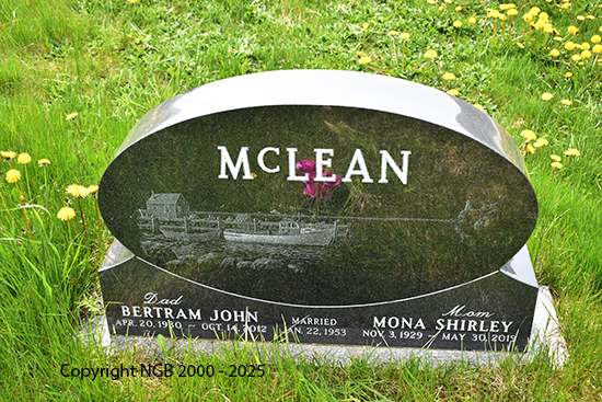 Bertram John & Mona Shirley