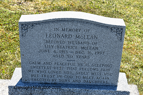 Leonad, Lily & Virtue McLean