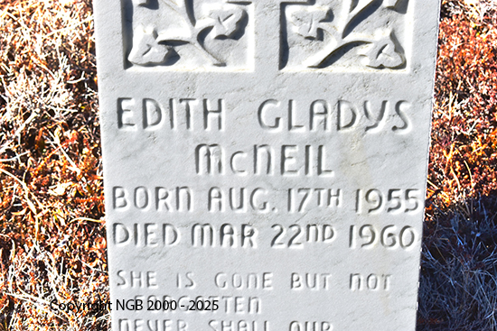 Edith Gladys McNeil