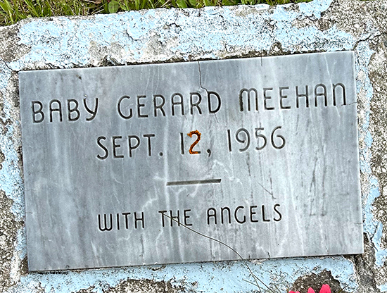 Baby Gerard Meehan