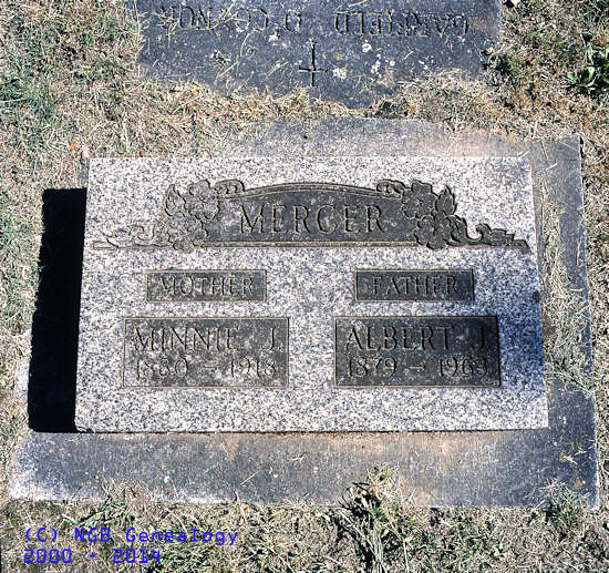 Minnie J. & Albert J. Mercer