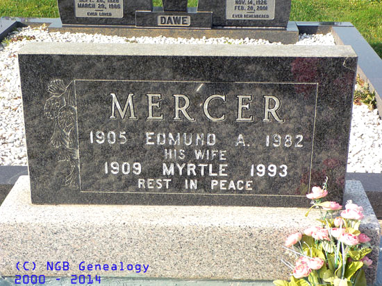 Edmund and Myrtle Mercer