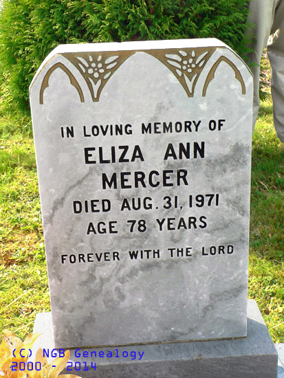 Eliza Ann Mercer