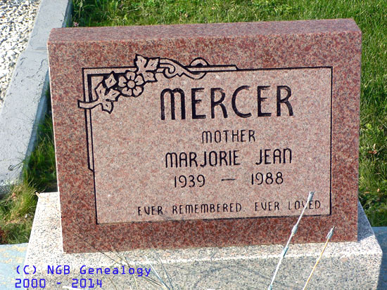 Marjorie Jean Mercer