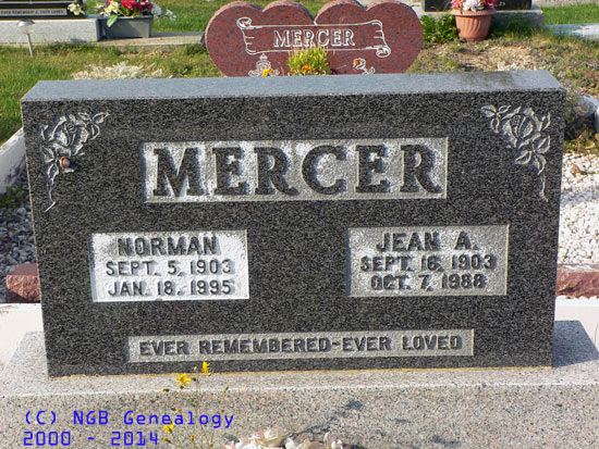 Norman and Jean Mercer