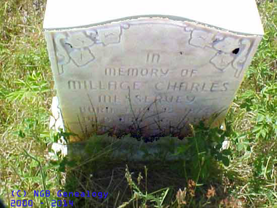 Millage Charles MESSERVEY