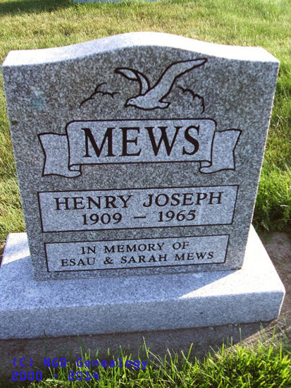 Henry Joseph Mews