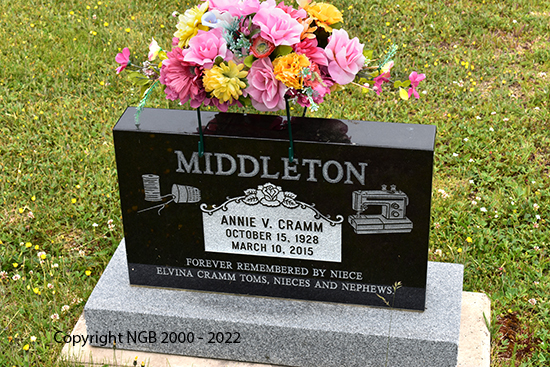 Annie V.Cramm Middleton