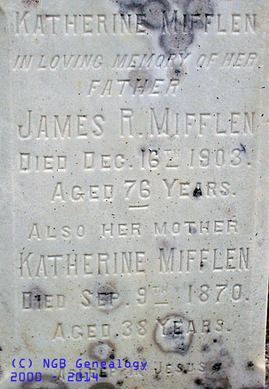 James & Katherine Mifflen