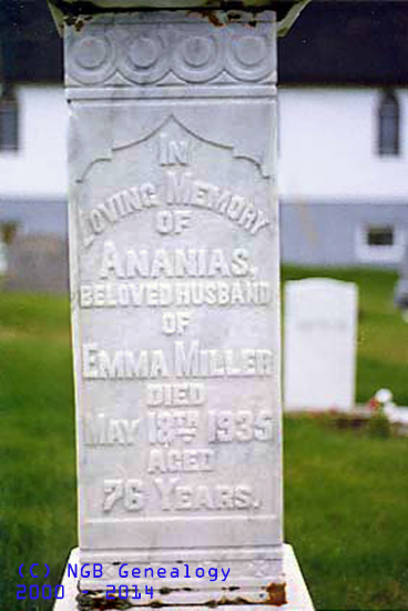  Ananias MILLER