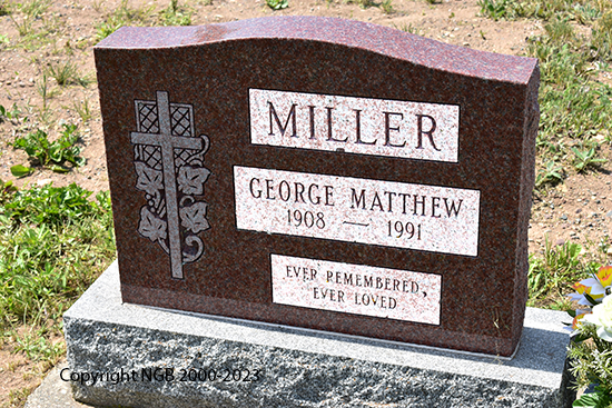 George Matthew & Florence A. Ball Miller