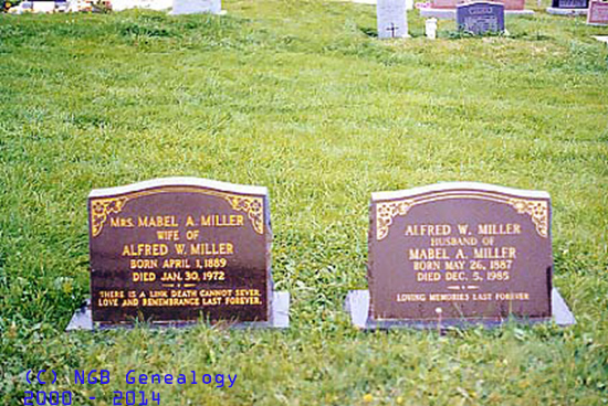  Mabel & Alfred MILLER