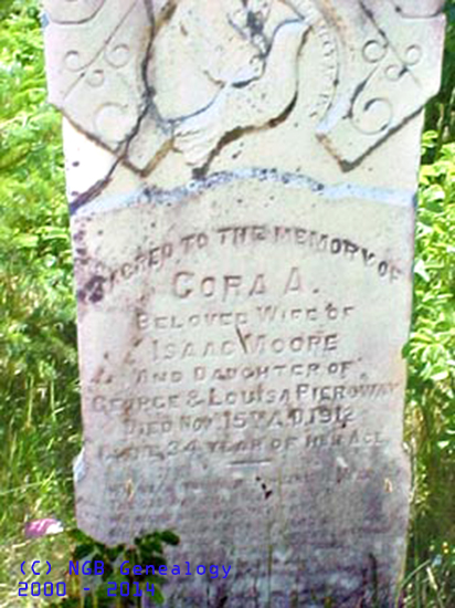 Cora A. MOORE