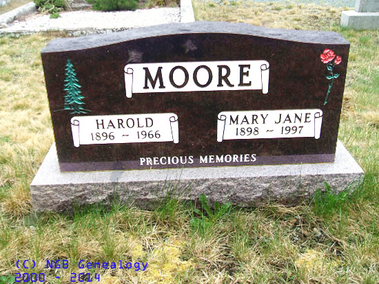 Harold & Mary Jane Moore