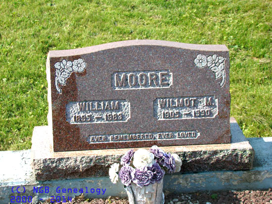 William and Wilmot Moore