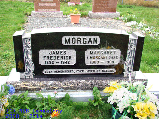 James Frederick and Margaret (Morgan) Oake