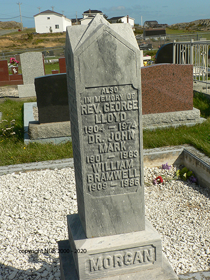 Rev George, Dr. John & William Bramwell Morgan