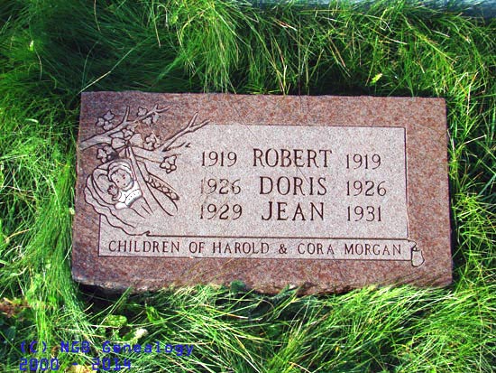Robert, Doris and Jean Morgan