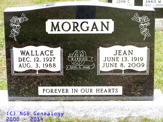 Wallace and Jean Morgan