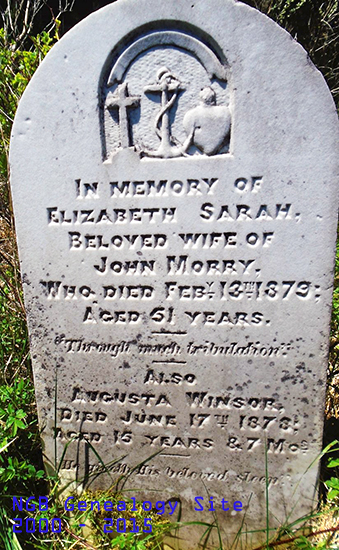 Elizabeth and Augusta Morry