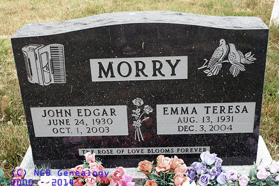 John Edgar & Emma Theresa Morry