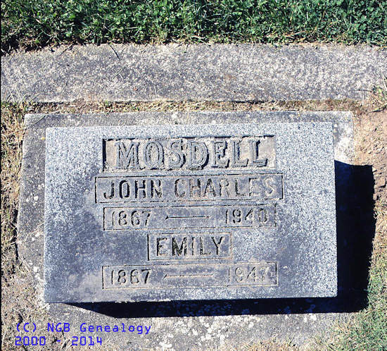 John Charles & Emily Mosdell