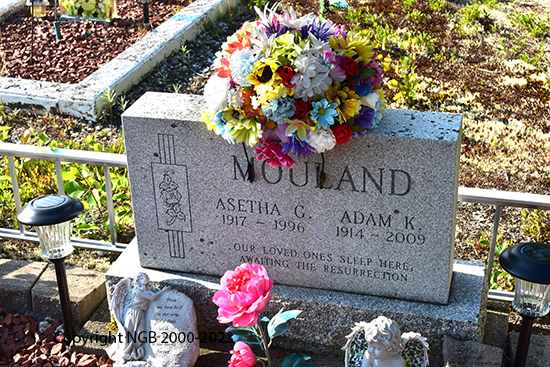 Adam K & Asetha G. Mouland