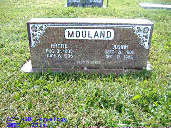 Hattie and Josiah MOULAND