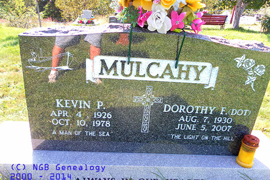 Kevin P. & Dorothy F. Mulcahy