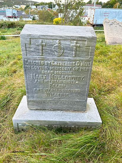 Mary, Ellen & William Mullowney