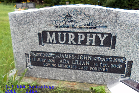 James John & Ada Lilian Murphy