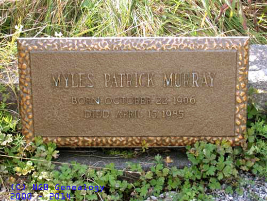Myles Patrick MURRAY