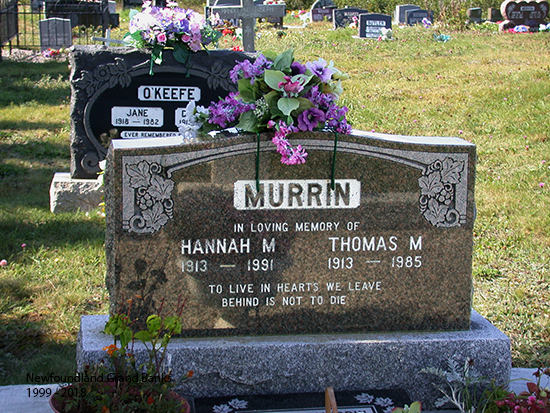 Hannah M &anp; Thomas M. Murrin