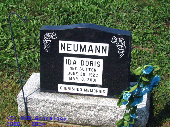 Ida Doris Neumann nee Button