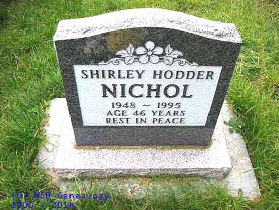 Shirley Hodder Nichol