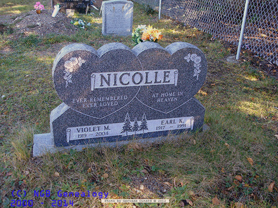 Violet M. & Earl K. Nicolle