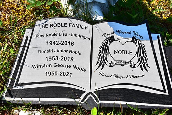 Irene Noble Lisa, Ronald Jr & Winson George  Noble
