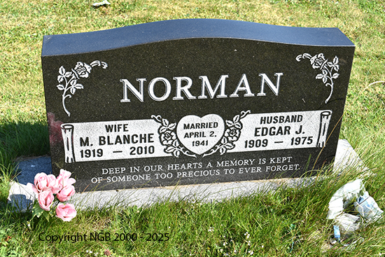 Edgar J. & M. Blanche Norman