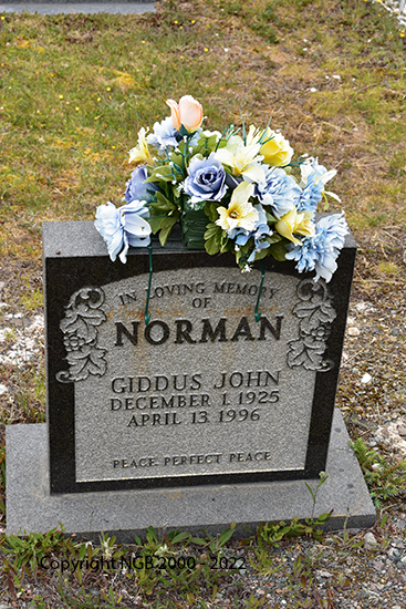 Giddus John Norman
