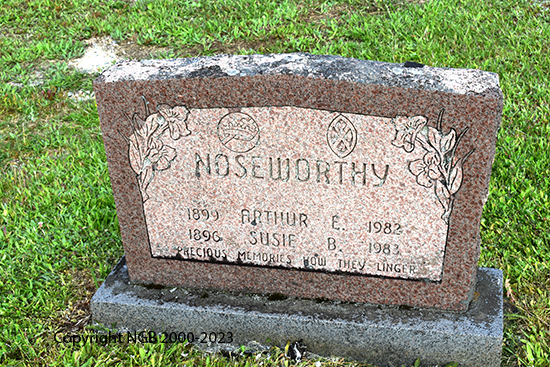 Arthur E. & Susie B. Noseworthy