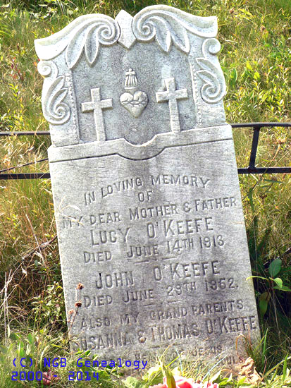 Lucy and John O'Keefe