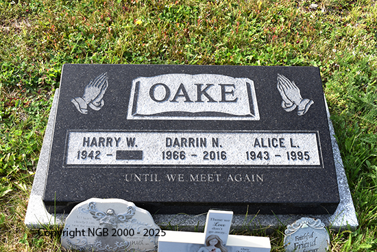 DArrin N. & Alice L. Oake