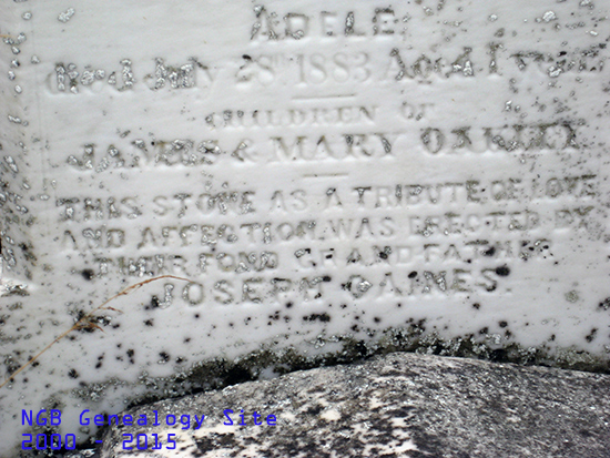 Joseph, Louisa & Adele Caines