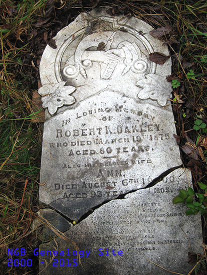 Robert K & Ann Oakley