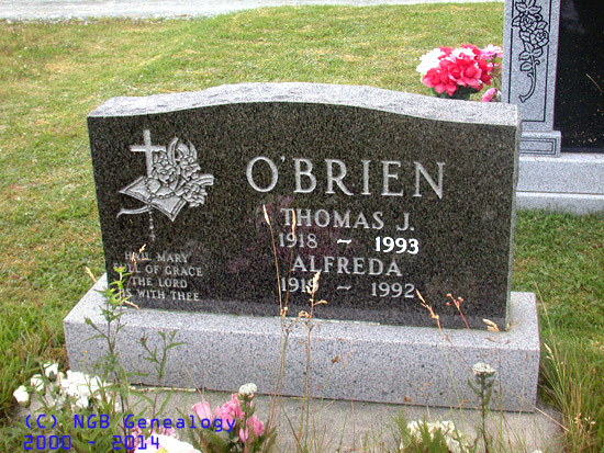 Thomas J. & Alfreda O'Brien